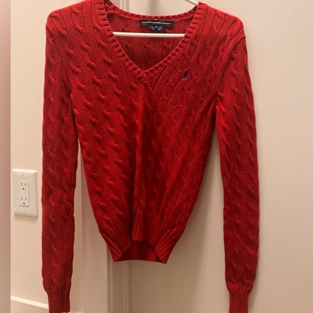Ralph Lauren Sport Cable Neck Sweater